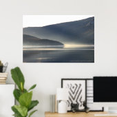 Misty Morning Poster (Thuiskantoor)