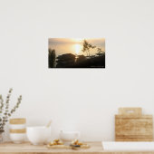 Misty Morning Poster (Keuken)