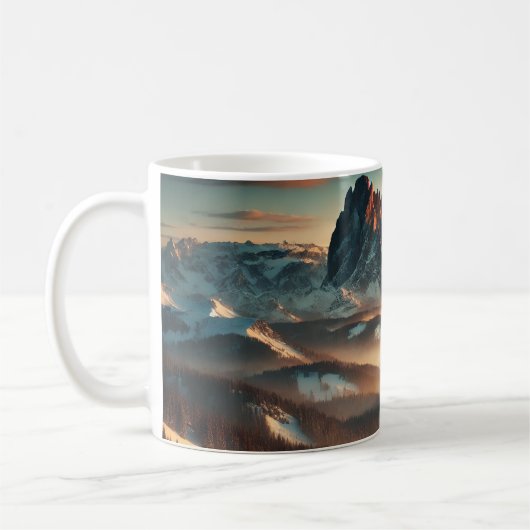 Misty Mountain Coffee Mug (Gauche)
