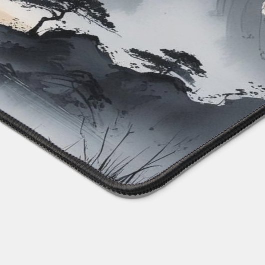 Misty Mountain Desk Mat - Rustig landschap voor C (Hoek)
