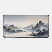 Misty Mountain Desk Mat - Rustig landschap voor C (Voorkant)