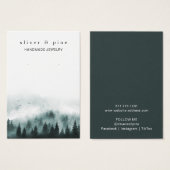 Misty Mountain Earring Display Kaart (Voorkant /achterkant)