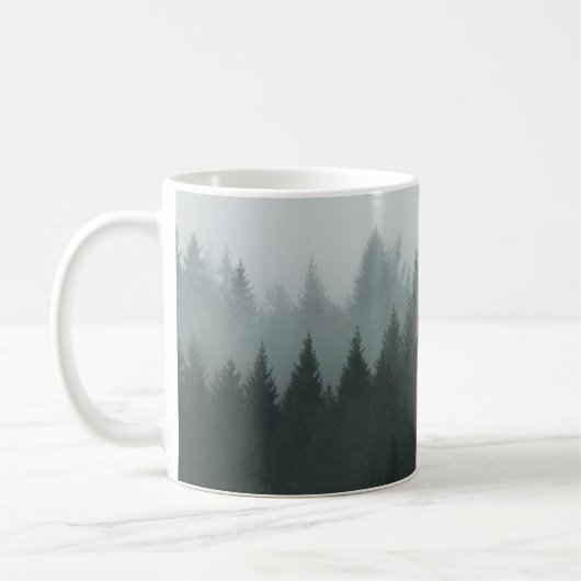 Misty Mountain Forest herfstmist Koffiemok (Links)
