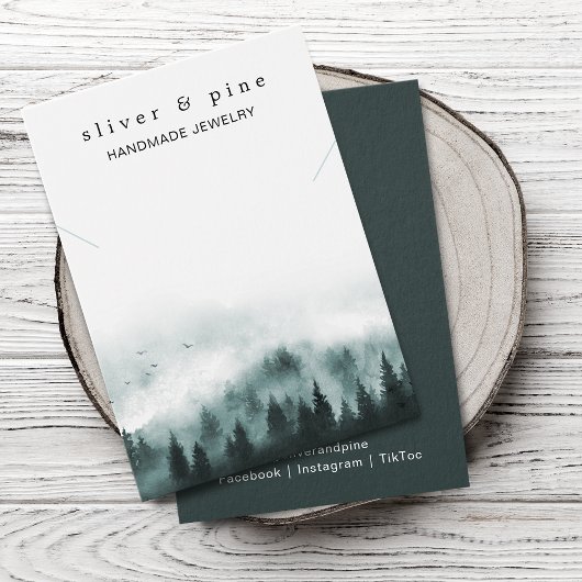 Misty Mountain Ketting Armband Display Kaart