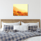 MISTY MOUNTAINS CANVAS AFDRUK (Insitu (Slaapkamer))
