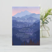 Misty Mountains Celebration of Life Funeral (Staand voorkant)