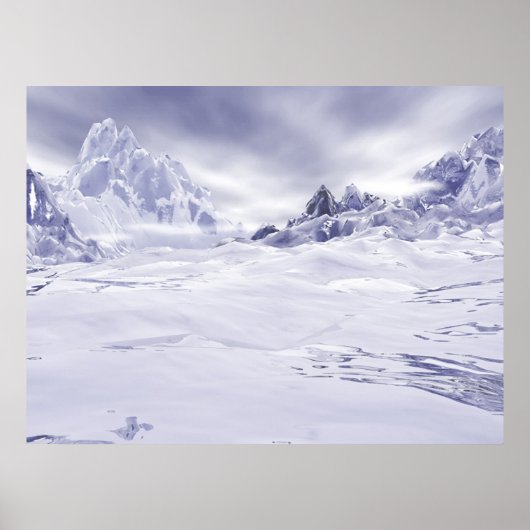 Misty Mountains Poster (Voorkant)