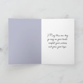 Misty Ocean Morning Kaart (Binnen)