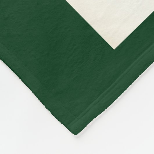 Misty Pine Forest Trees Custom Keepomwille Fleece Deken (Hoek)