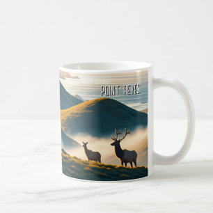 Misty Point Reyes National Seashore Elk Koffiemok