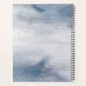 Misty Reflections | Dusty Blue Swan Lake Wedding Planner (Achterkant)