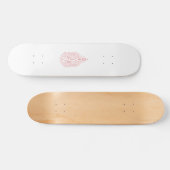 Misty Roos, Flush Mahogany, decoratief ontwerp Skateboard (Horizontaal)