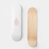 Misty Roos, Flush Mahogany, decoratief ontwerp Skateboard (Voorkant)