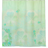 Misty Shamrocks Douchegordijn (Voorkant)