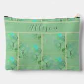 Misty Shamrocks Gedrukt Etui (Achterkant)