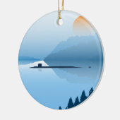 Misty Submarine - versiering Keramisch Ornament (Links)