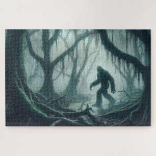 Misty Swamp Stalker, Bigfoot, Cryptid Legpuzzel