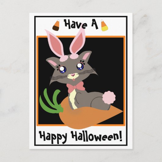 Misty Toon Kitty Bunny ! Carte postale (Devant)