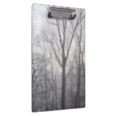 Misty Trees Gray Woodland Klembord (Rechts)