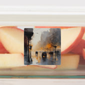 Misty Urban Evening Labels (Aangebracht)