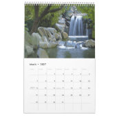 Misty Waterfall Kalender (Mar 2027)