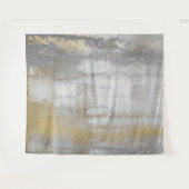 Misty Wilds Waterverf Abstracte Print Wandkleed (Voorkant (horizontaal))