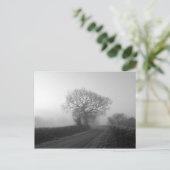 Misty Winter Morning: Cheshire, Engeland Briefkaart (Staand voorkant)