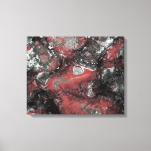 Misvattingen 1 omwikkeld doek canvas afdruk