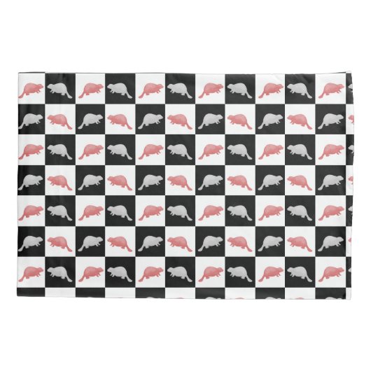 MIT Beavers Kussensloop (Achterkant)