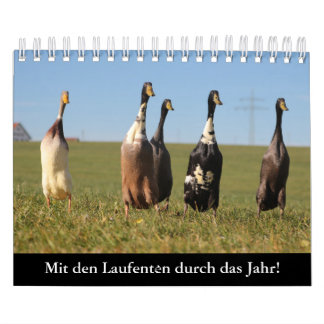 Mit den Laufenten durch das Jahr! Kalender