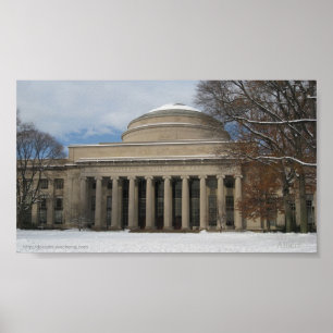 MIT Great Dome (Winter) Poster