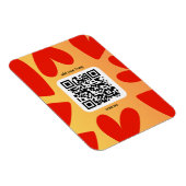 Mit individuellen persönlichen Song per QR-Code Magneet (Rechterzijde)