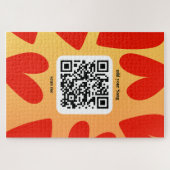 Mit personalisierten Song per QR-code Legpuzzel (Horizontaal)