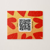 Mit personalisierten Song per QR-code Legpuzzel (Horizontaal)