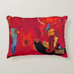 Mit und Gegen, 1929 by Wassily Kandinsky Accent Kussen