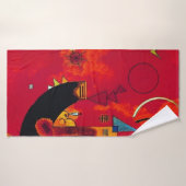 Mit und Gegen, 1929 par Wassily Kandinsky (Serviette de bain)