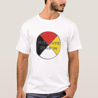 Mitakuye Oyasin Mannen wij zijn allemaal verbonden T-shirt