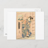 Mitate Yoshiwara Goju-san Tsui - Beauty van Keisai Briefkaart (Voorkant / Achterkant)