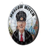 Mitch McConnell in Russisch Pet Dartbord (Voorkant Rechts)