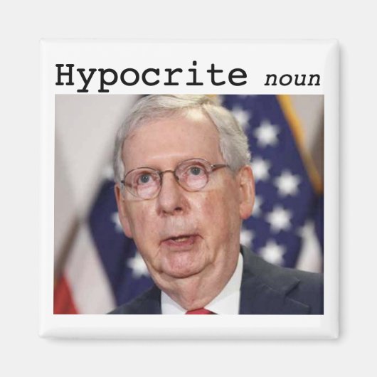 Mitch McConnell Magnet Magneet (Voorkant)