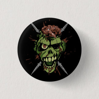 mitch ' zombie - afbeelding ronde button 3,2 cm