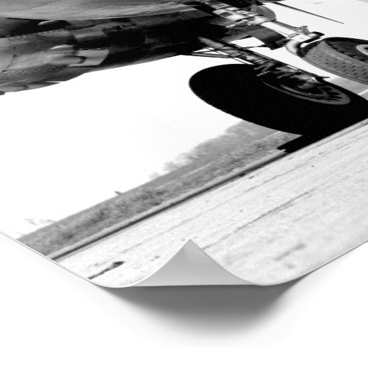 Mitchell B-25 Bomber - Sunday Punch - WW2 1945 Poster (Hoek)