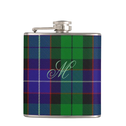 Mitchell (en anderen) Tartan Flask Heupfles (Voorkant)