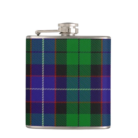Mitchell (en anderen) Tartan Flask Heupfles (Voorkant)