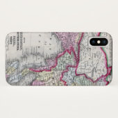 Mitchell Map | India, Tibet, China en SE-Azië Case-Mate iPhone Case (Achterkant (horizontaal))