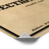 Mitchell's Sectional Map of Kansas (1859) Poster (Hoek)