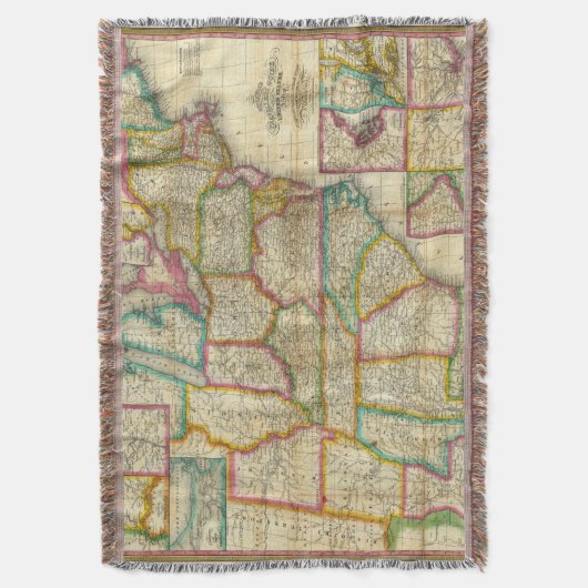 Mitchell's Travellers Guide Deken (Voorkant Verticaal)