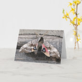 Mite, carte vierge de note par la marque Easton (Fleur jaune)