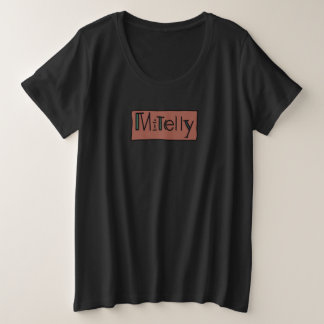 Mitelly Grote Maat T-shirt