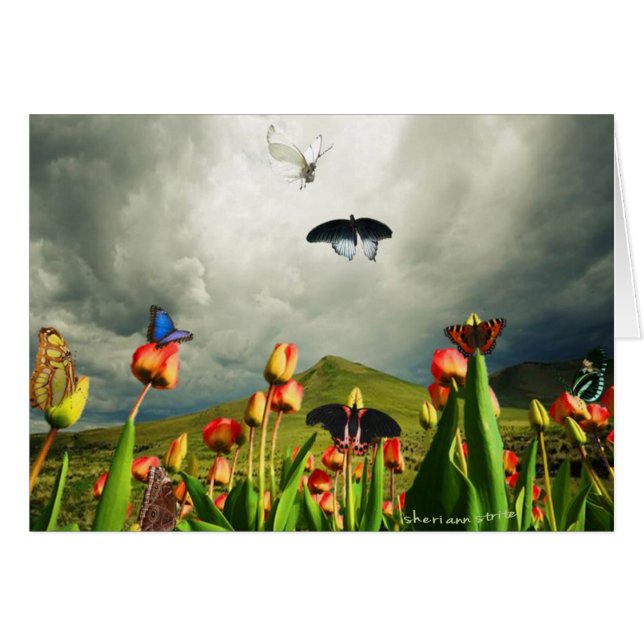 Mites et tulipes (Devant horizontal)